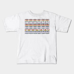 The Sound of Music The Von Trapp Curtain Drapes Pattern Design PRIDE Kids T-Shirt